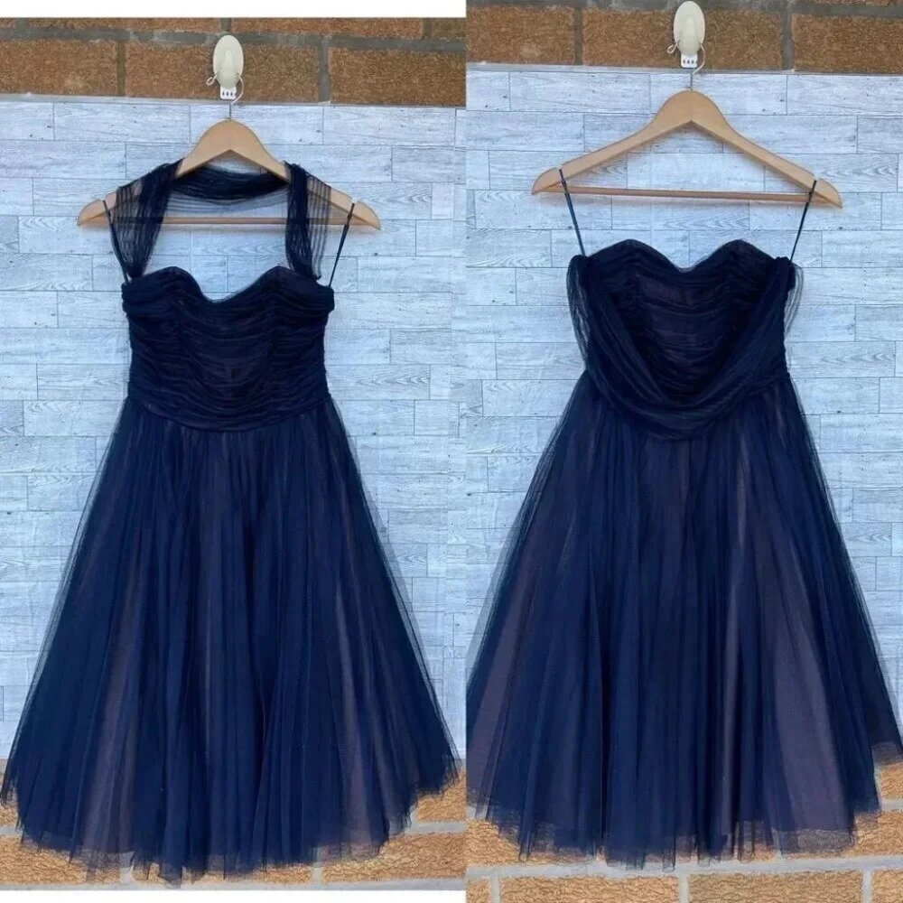 Byron Lars beauty mark tulle dress size 2